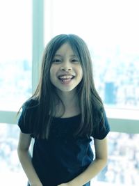 Portrait of a smiling girl