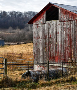 House on field