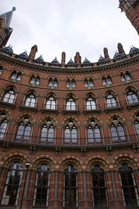 Low angle view of building against sky