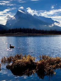 Mount rundle morning