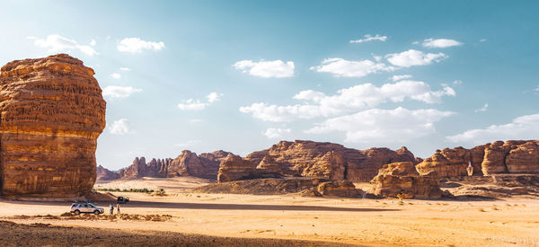 The valley of al ula, saudi arabia.