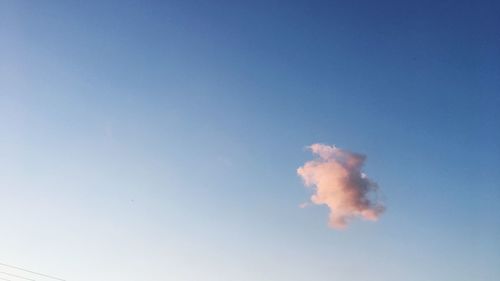 Low angle view of cloudy sky