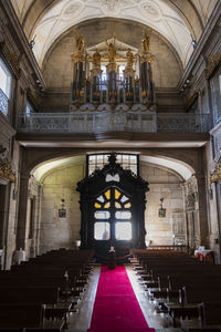 Interior of cathedral