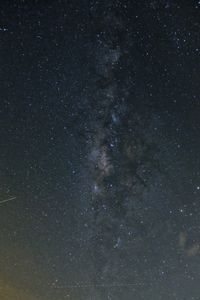 Low angle view of stars in sky