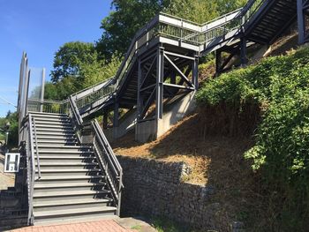 Low angle view of staircase