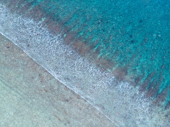 High angle view of swimming pool