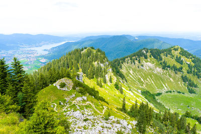 Panoramic view of landscape against sky