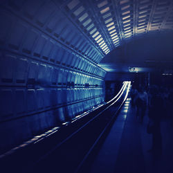 Railroad station platform