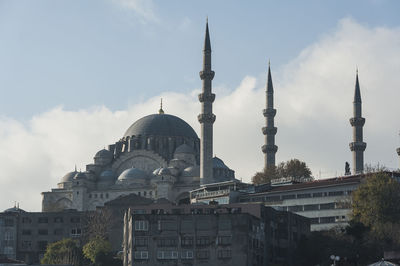 Blue mosque against sky