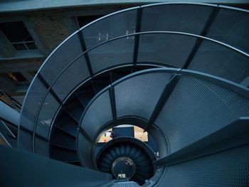 Stairs in a library