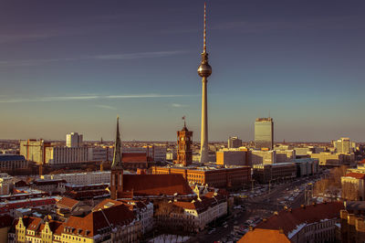View of cityscape against sky
