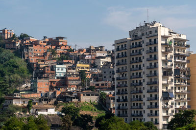 Image of a needy community in rio de janeiro in the north of the city