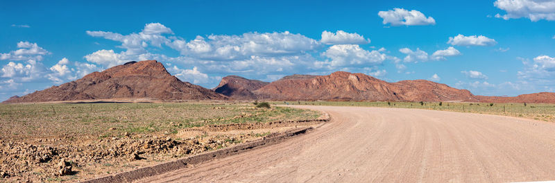 Panoramic view of landscape against sky