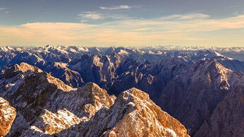 The alpes - view from zugspitze