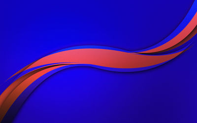 Close-up of multi colored pencils against blue background
