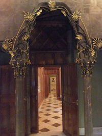 Corridor of building