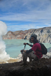 Ijen crater, east java