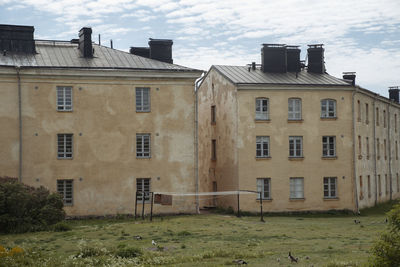 Exterior of old building