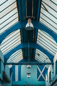 Low angle view of ceiling