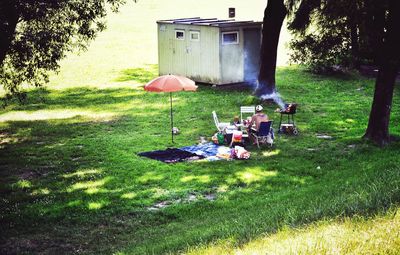 View of lawn in lawn