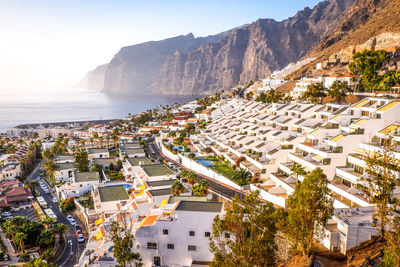 View of los gigantes, tenerife.