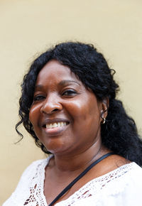 Portrait of a smiling young woman