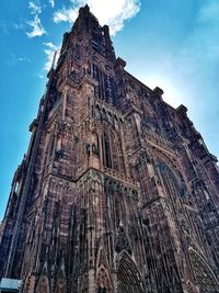 Low angle view of a temple