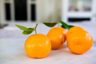 Close-up of orange fruit