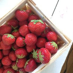 Close-up of strawberries