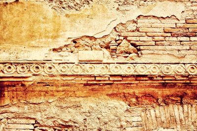 Close-up of weathered wall
