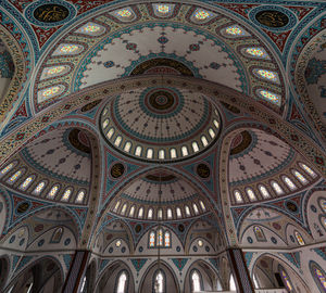 Low angle view of ceiling