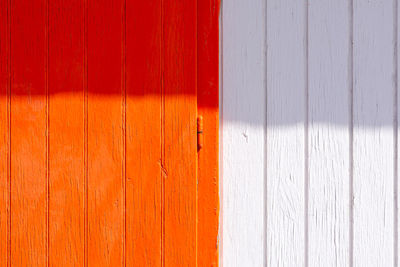 Full frame shot of wooden wall