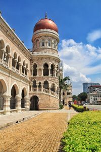 View of historic building against sky