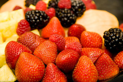 Close-up of strawberries