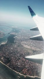 Aerial view of landscape