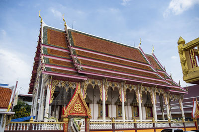 Low angle view of building against sky