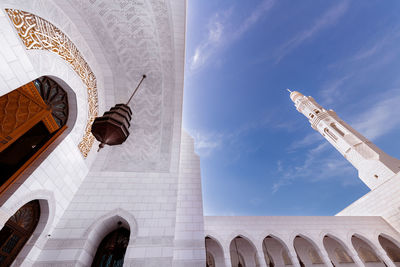 Low angle view of building against sky