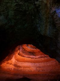 Close-up of cave