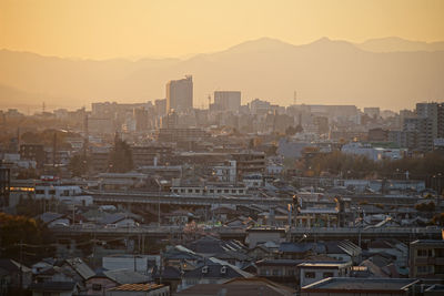 Cityscape against sky