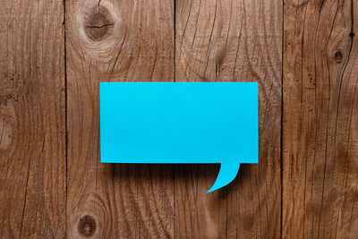 Close-up of blue table against white background