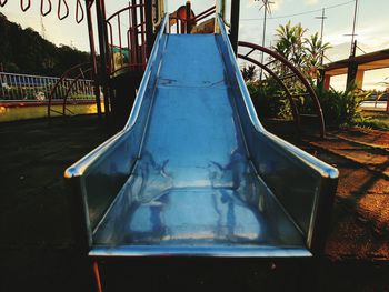 Close-up of playground