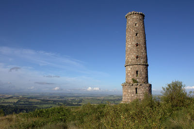 The waterloo monument at new abbey, dumfriesshire, scotland.