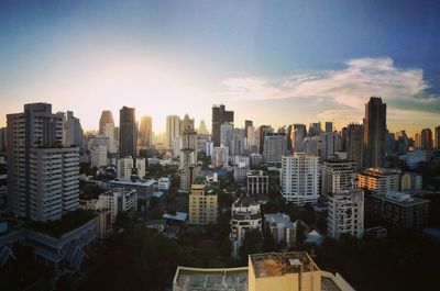 Cityscape against sky