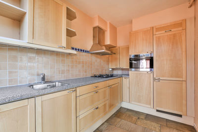 Close-up of kitchen at home