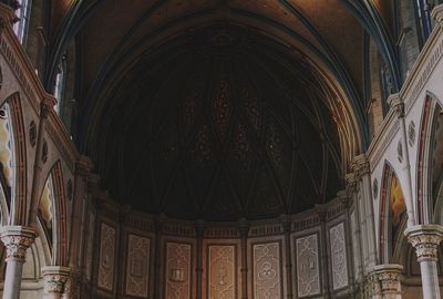 Low angle view of historical building