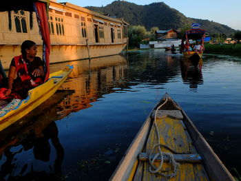 Scenic view of lake