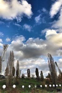 View of cloudy sky