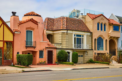 Buildings in city