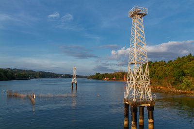 Lighthouse at kendari bay