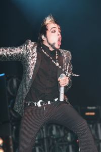 Young woman looking away outdoors